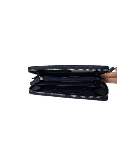 Portafoglio blu navy bikkembergs