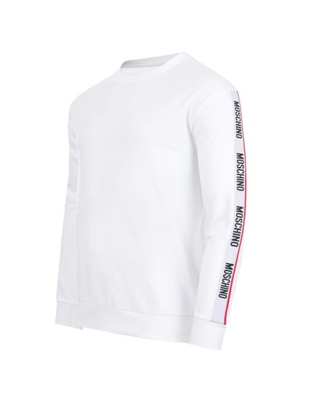 Felpa bianca moschino