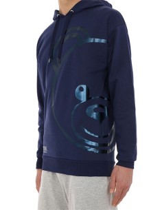 Felpa blu moschino 2