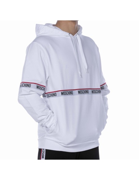 Felpa Moschino underwear white