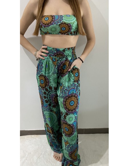 Pantalone a zampa Beach Brasil