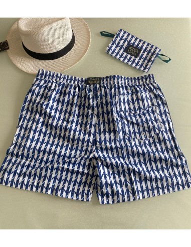 Costume short David spina di pesce