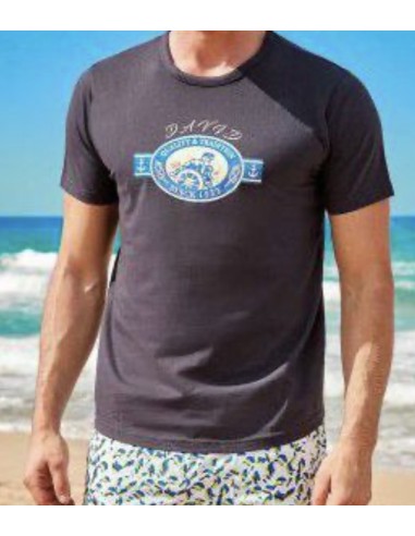 T-shirt David con stampa