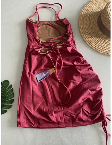 Abito corto coulisse Miss Bikini