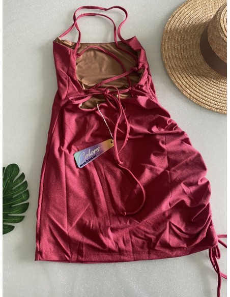 Abito corto coulisse Miss Bikini