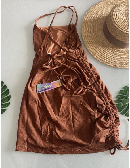 Abito corto coulisse Miss Bikini