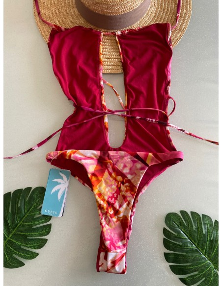 Costume intero Guess Beach stampa all over