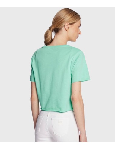 T-Shirt Guess Beach verde tiffany
