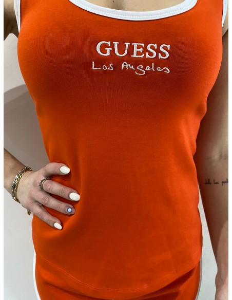 Canotta Guess Beach elasticizzata