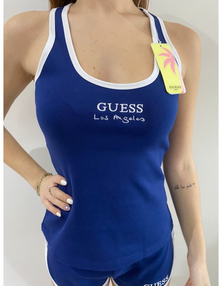 Canotta Guess Beach elasticizzata