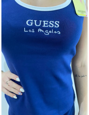 Canotta Guess Beach elasticizzata