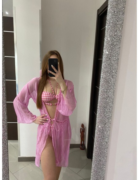 Caftano Guess Beach rosa