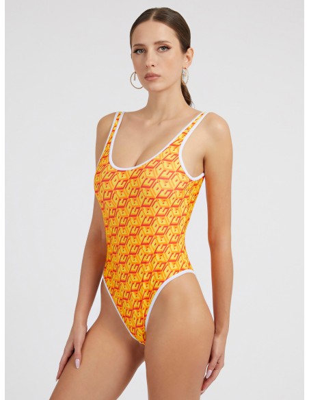 Costume intero sportivo logo G cube Guess