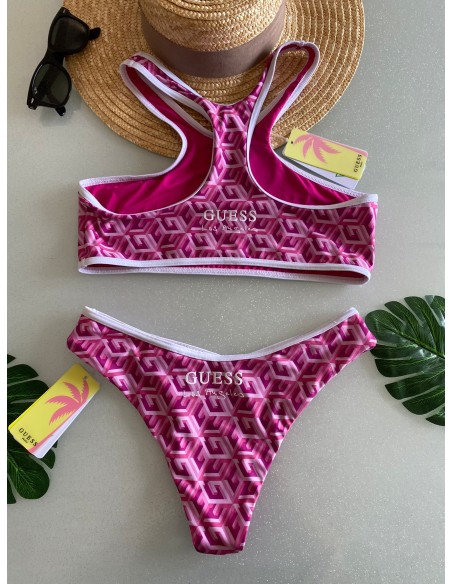 Costume top Guess Beach fantasia logata