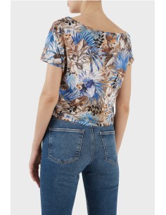 T-shirt con nodo Guess 2