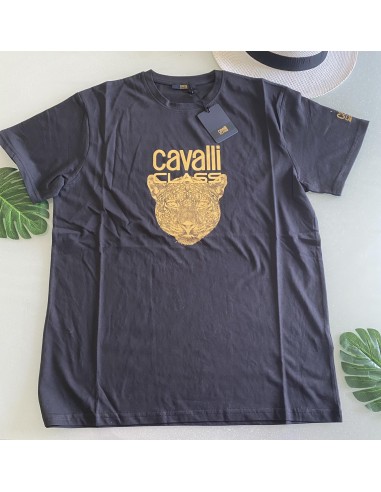 T-shirt con logo Cavalli Class