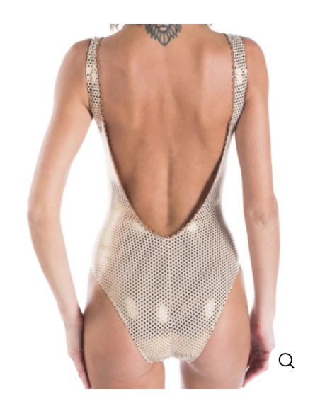 Costume intero Pin-up Stars a pois