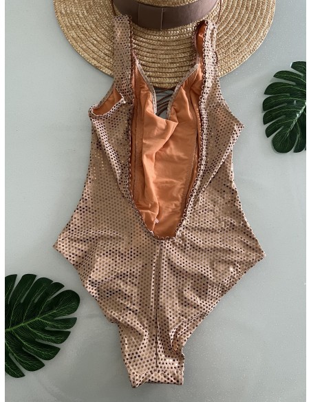 Costume intero Pin-up Stars a pois