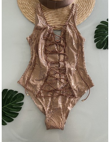 Costume intero Pin-up Stars a pois