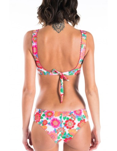 Costume a brasiera Pin-up stars fiore