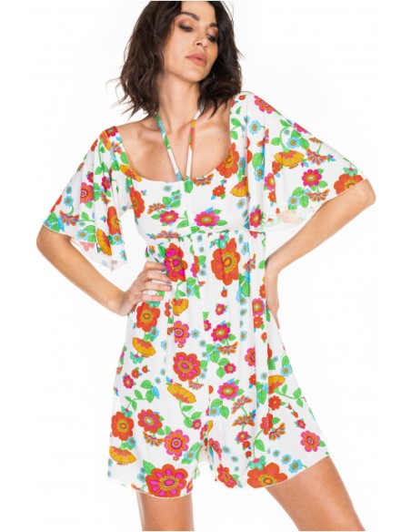 Tutina manica corolla fiore Pin-up Stars