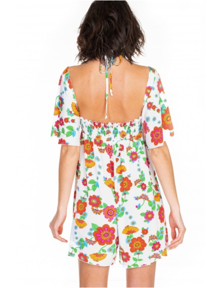 Tutina manica corolla fiore Pin-up Stars