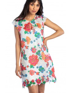 Abito corto macramé Pin-up...