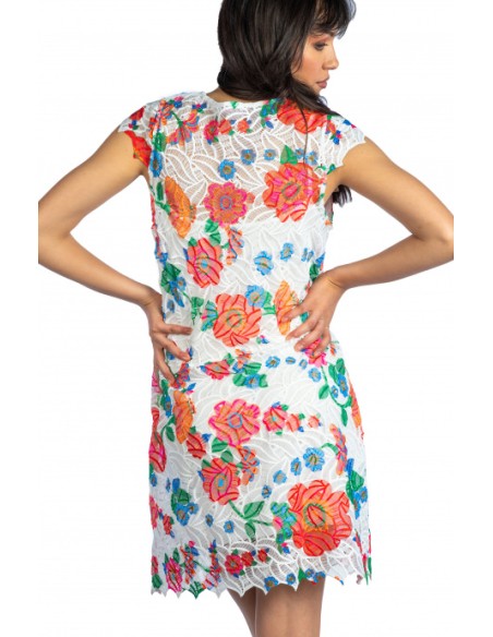 Abito corto macramé Pin-up Stars