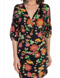 Mini abito incrociato...