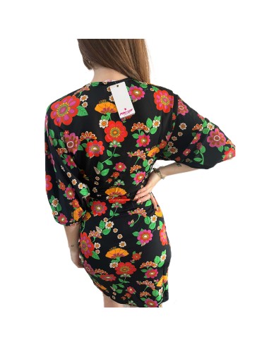 Mini abito incrociato Pin-up Stars