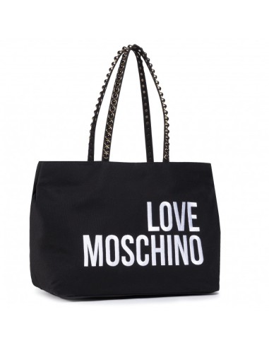 Borsa canvas nera Love Moschino