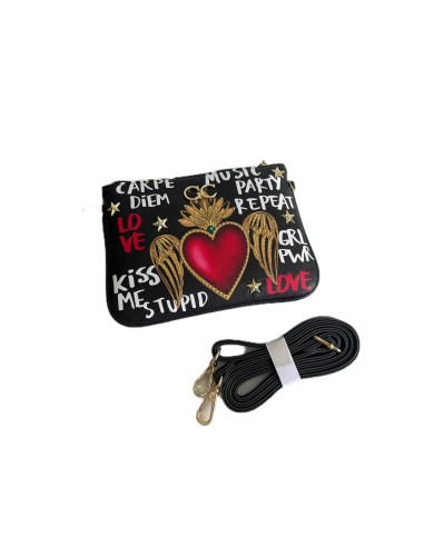 Pochette Gio Cellini con stampa cuore