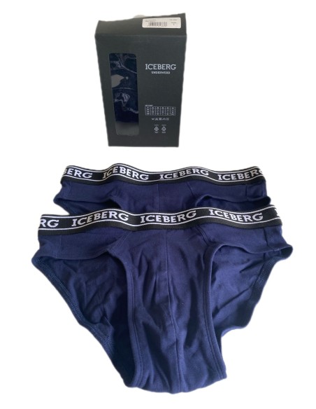 Slip scritta piccola  bipack Iceberg