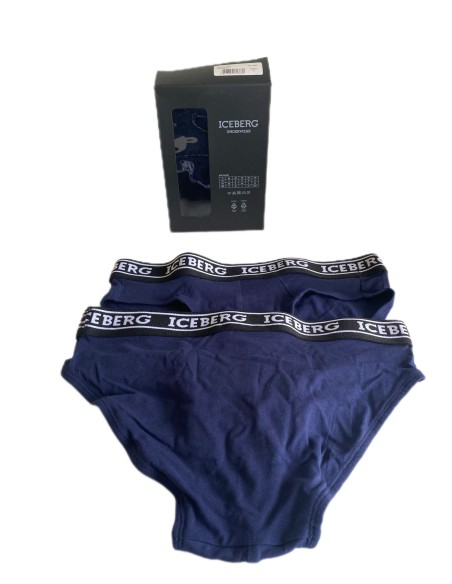 Slip scritta piccola  bipack Iceberg