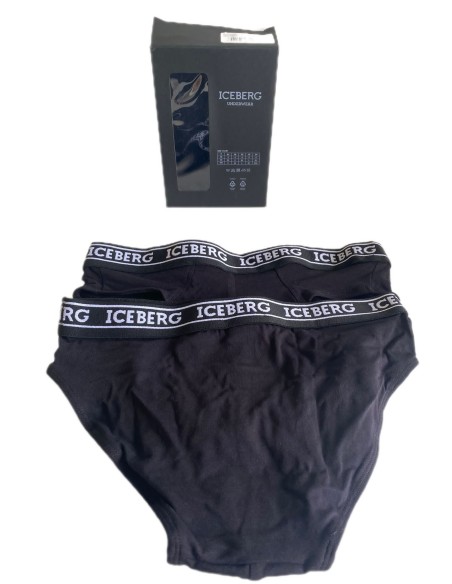 Slip scritta piccola  bipack Iceberg