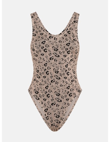 Monokini Me fui maculato goffrata