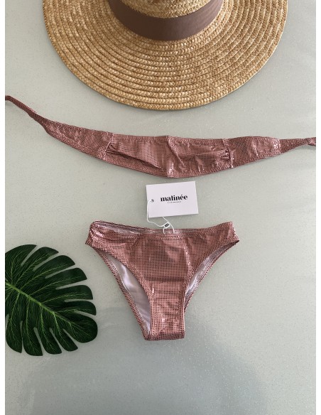 Bikini fascia Matinèe bimba paillettes