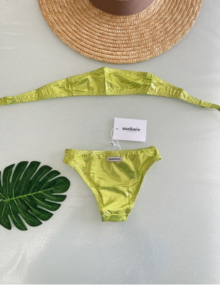 Bikini fascia Matinèe bimba paillettes