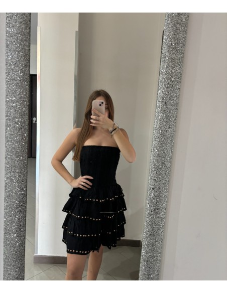 Abito bolero borchie Pin-up