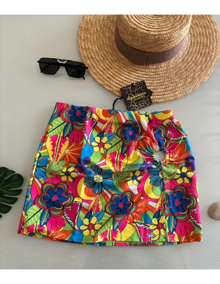 Gonna corta flower 4Giveness