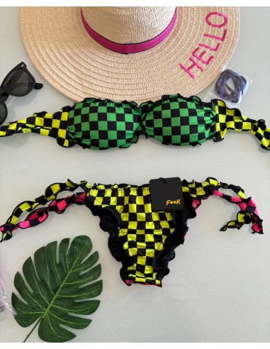 Bikini a quadri F**K