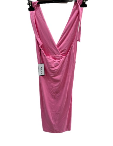 Vestito corto scollo a V Fisico