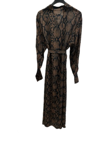 Vestito lungo c/bottoni Fisico