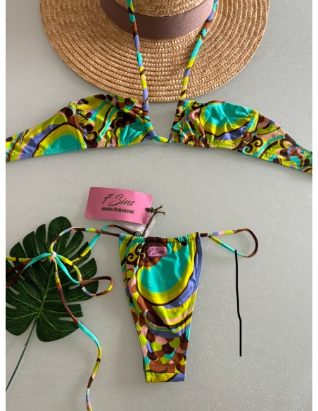 Bikini fascia a incrocio Miss bikini