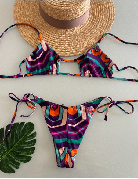 Bikini fascia a buco Miss bikini