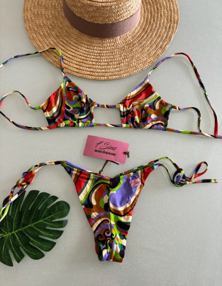 Bikini fascia a buco Miss bikini