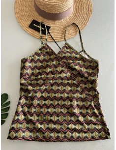 Top lurex Miss bikini