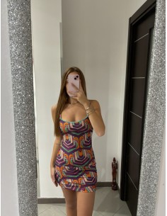 Mini abito lurex Miss bikini