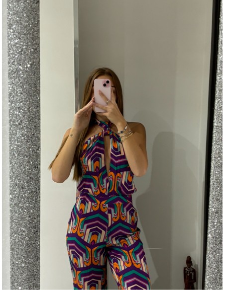 Tuta scollo americana Miss bikini luxe