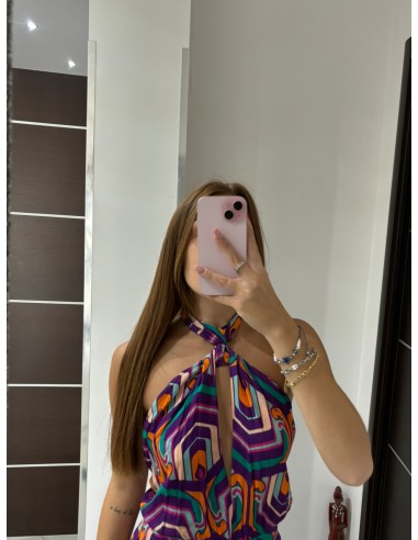 Tuta scollo americana Miss bikini luxe